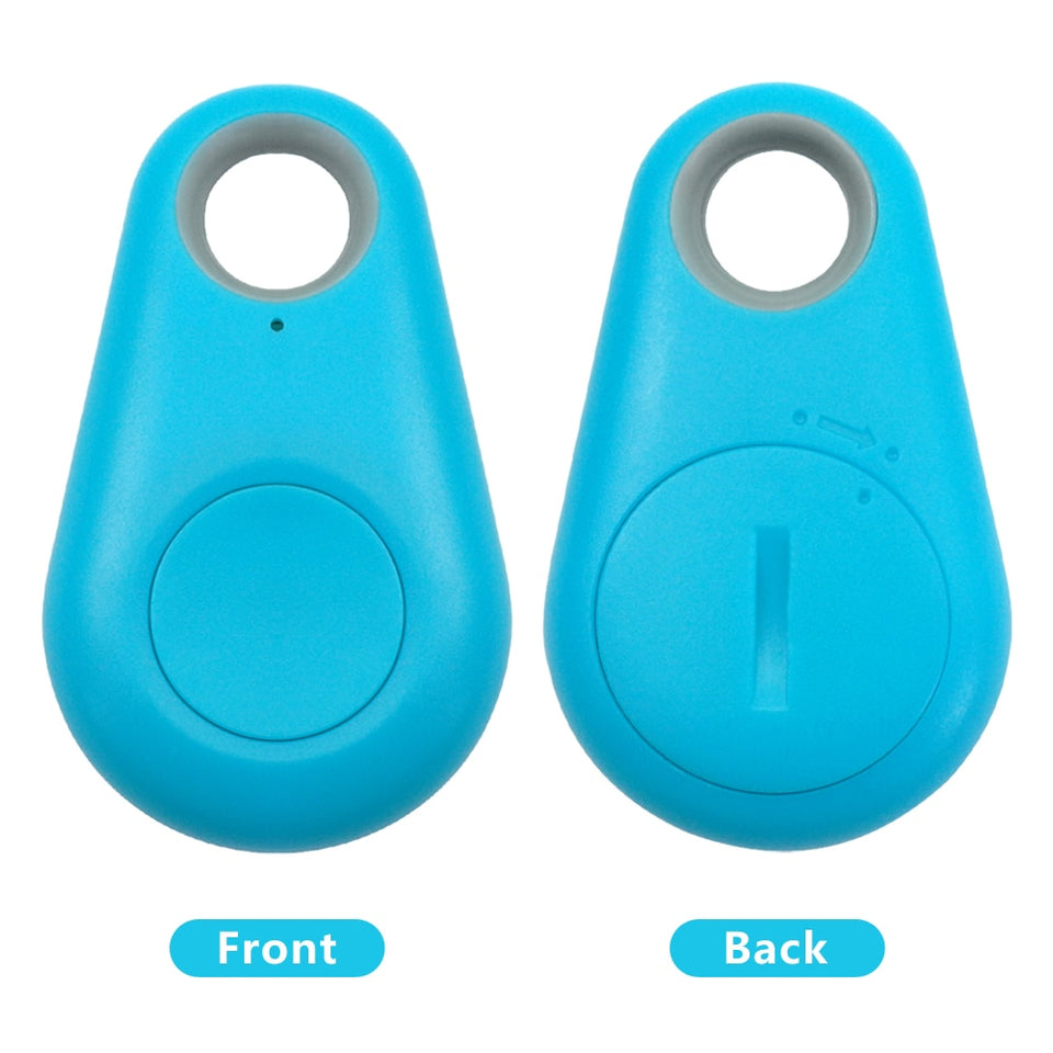 Rastreador GPS inteligente para mascotas Mini localizador Bluetooth resistente al agua Anti-pérdida para perro mascota gato niños llave de la carpeta del coche collar de accesorios