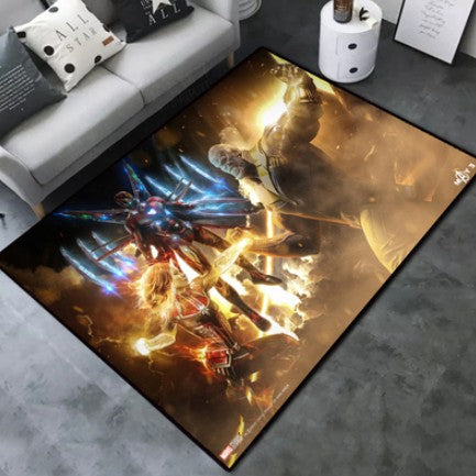 Nuevo superhéroe Superman Batman estampado alfombrillas antideslizantes alfombras Spiderman alfombra de bienvenida alfombra de baño alfombra de cocina