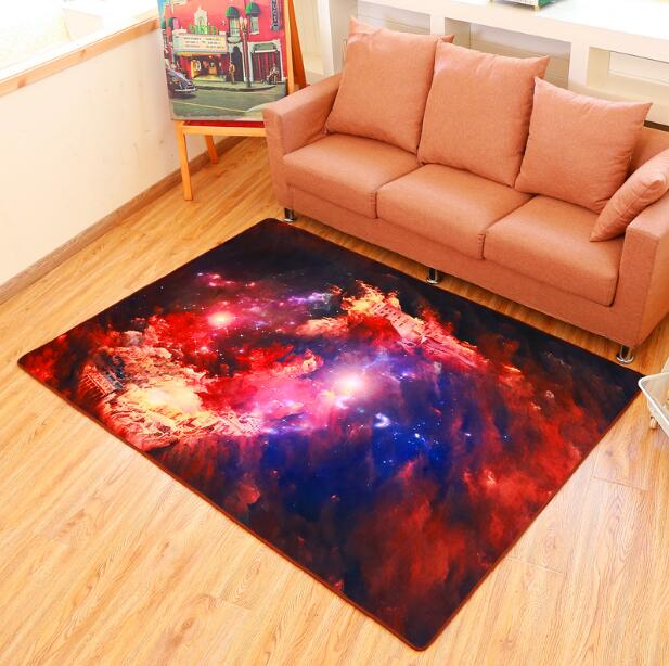 Esteras de alfombra antideslizantes Arte Abstracto estrellas pintura de franela alfombrilla de suelo alfombras de exterior puerta de entrada del hogar 8 tipos de alfombras