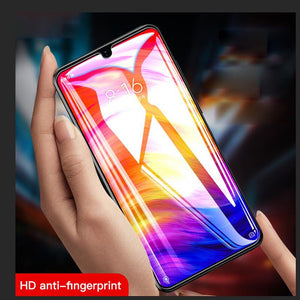 Protector de pantalla HD transparente de vidrio templado para Xiaomi mi 9 8 SE Lite Pro película protectora para Red mi Note k20 5 5 5 6 6 7 Pro Plus