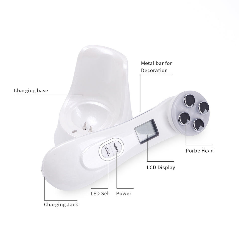 Dispositivo máquina EMS Ion microcorriente masajeador