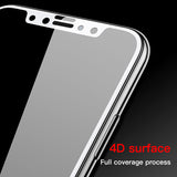 Protector HD transparente película de vidrio templado para iPhone XSmax XR XS X pantalla protectora completa para iPhone 8 7 6 6 s más película