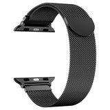 Pulsera Milanese Loop Correa de acero inoxidable para Apple Watch serie 1, 2, 3, 4 magnético banda ajustable para Apple Watch Correa 38 40 42mm