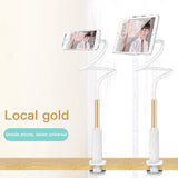 Universal 360 giratorio Flexible brazo teléfono soporte de escritorio cama perezoso tableta Clip soporte móvil para iPhone Samsung