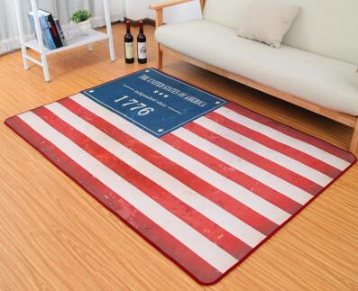 Alfombra decorativa para sala de estar con la bandera británica
