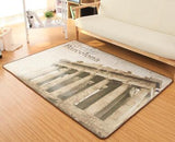 Alfombra decorativa para sala de estar con la bandera británica