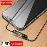 Protector HD transparente película de vidrio templado para iPhone XSmax XR XS X pantalla protectora completa para iPhone 8 7 6 6 s más película