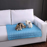 Colchonetas de enfriamiento de verano manta de hielo para mascotas colchonetas de cama para perros gatos sofá portátil Tour Camping Yoga dormir accesorios para mascotas