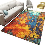 Alfombras de Arte Moderno INS para sala de estar alfombras de área abstracta dormitorio decoración del hogar mesa de café alfombra de estudio alfombra