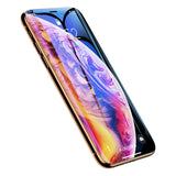 Protector de pantalla HD transparente de vidrio templado para iPhone 7 8 6 6 s Plus película protectora de cubierta completa para iPhone XSMax XR m X XS X