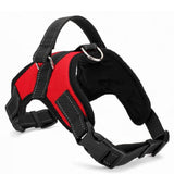Arnés de Nylon para perro de alta resistencia ajustable acolchado Extra Grande Mediano pequeño arnés de perro chaleco para perros Husky suministros