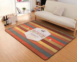 Alfombra decorativa para sala de estar con la bandera británica