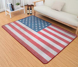 Alfombra decorativa para sala de estar con la bandera británica