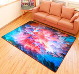 Esteras de alfombra antideslizantes Arte Abstracto estrellas pintura de franela alfombrilla de suelo alfombras de exterior puerta de entrada del hogar 8 tipos de alfombras