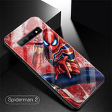 Funda de cristal templado para samsung de Spiderman
