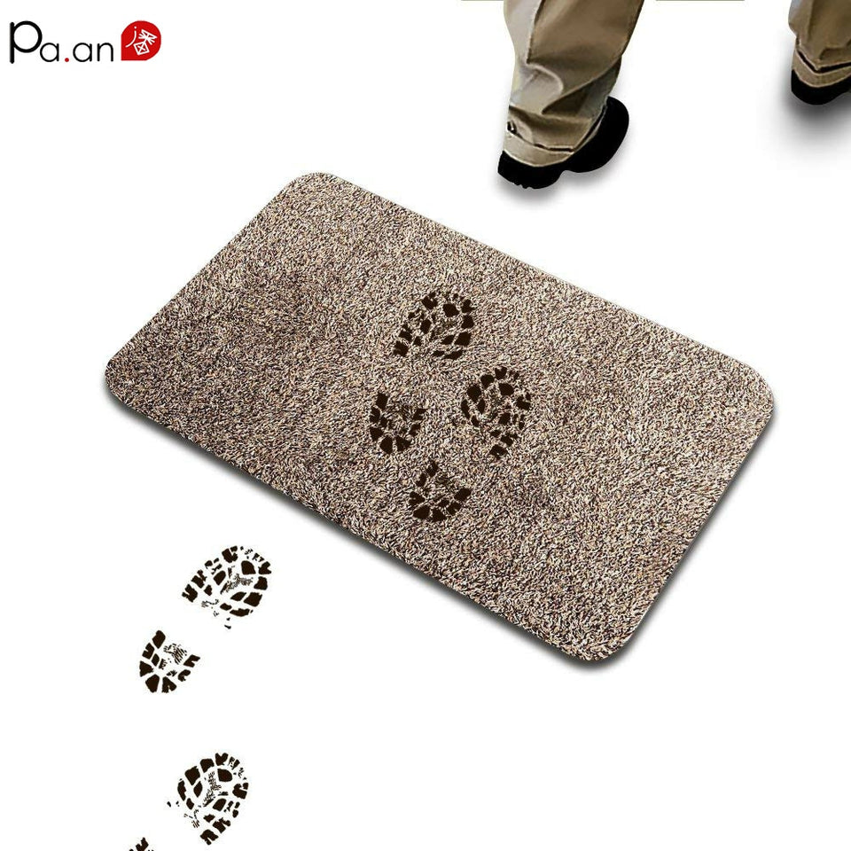 Felpudo absorbente avanzado para la entrada Magic 1-Paso de limpieza de la alfombra del piso de la cocina limpia de la pata del animal doméstico alfombras Tv