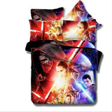 Juego de cama 3D de Star Wars funda de edredón estampada doble reina completa Real lifelike juegos de cama funda de almohada de buena calidad para habitación de los niños