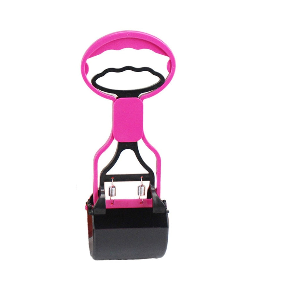 Color aleatorio 1 Pc Durable Pet suministros accesorios perro mascota Poop Scoop Pickup Clip yarda herramienta de limpieza de pala #269717