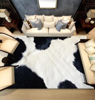 Alfombra de franela estilo leopardo