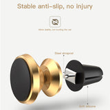 Soporte de salida de aire magnético para coche Universal para Apple iPhone Samsung Huawei Xiaomi Oneplus 360 soporte giratorio para teléfono inteligente