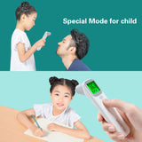 Termómetro de bebé infrarrojo Digital LCD Medición del cuerpo frente oído sin contacto adultos cuerpo Fever IR niños Termometro